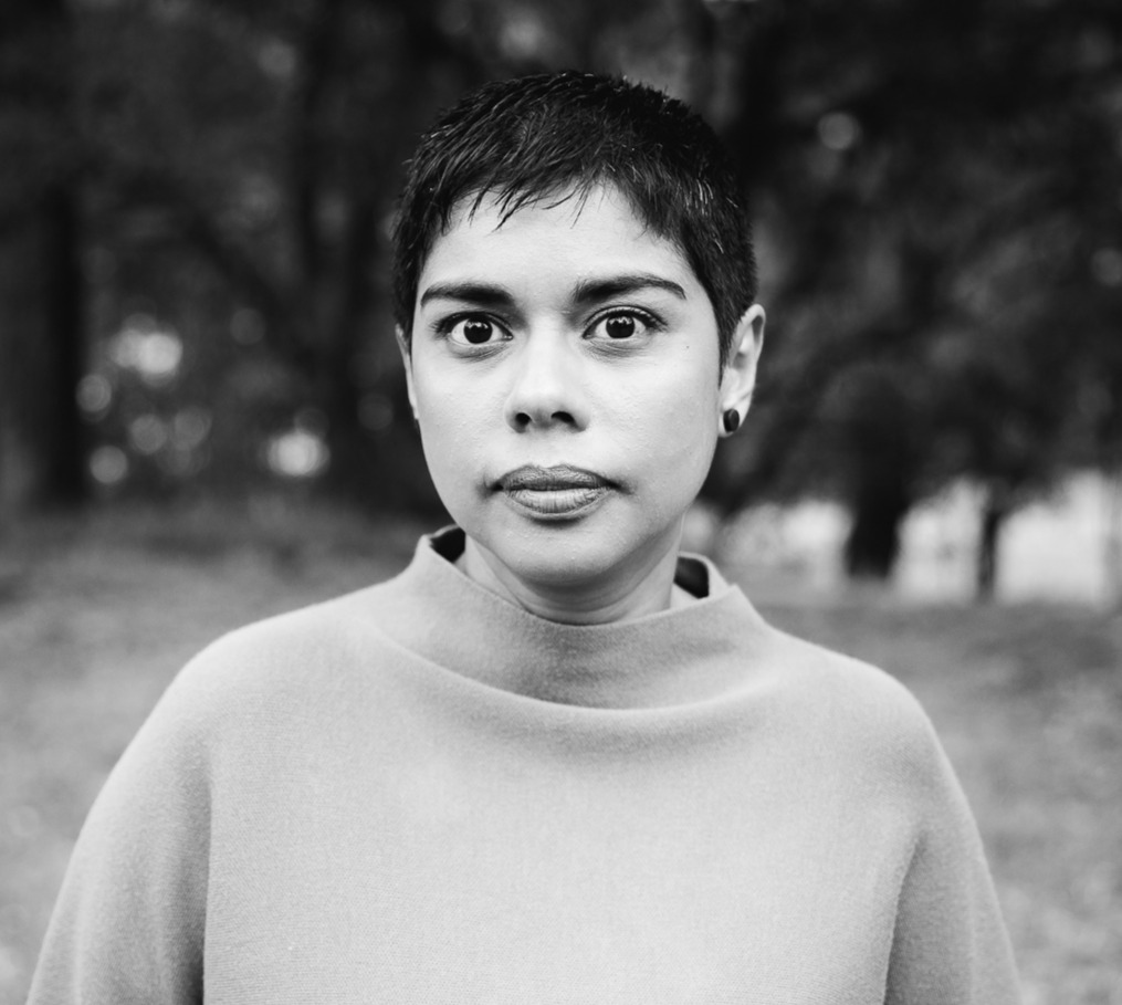 Dinuka McKenzie — monochrome portrait (cropped)